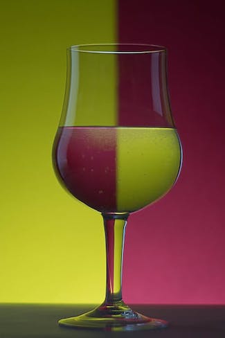 wine glass divided abstract free